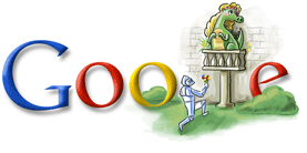 Google Logo - St. George s Day & Shakespeare s Birthday