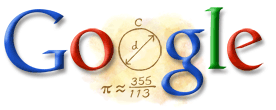 Google Logo - Zu Chongzhi s Birthday