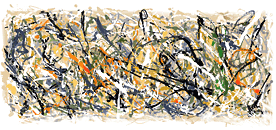 Google Logo - Jackson Pollock s Birthday