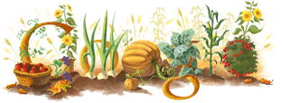 Google Logo - Thanksgiving