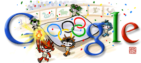 Google Logo - Summer Olympic Games Doodle