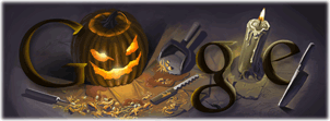 Google Logo - Halloween