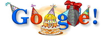 Google Logo - Google s 10th Birthday