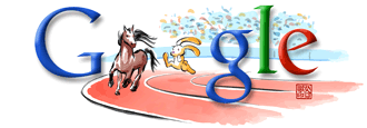 Google Logo - Summer Olympic Games Doodle