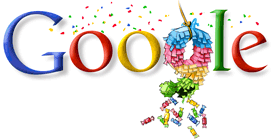 Google Logo - Google s 9th Birthday