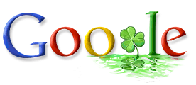 Google Logo - St. Patrick s Day
