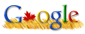 Google Logo - Canadian Thanksgiving Day