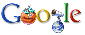 Google Logo - Percival Lowell s Day