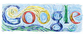Google Logo - Vincent van Gogh s Birthday