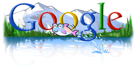 Google Logo - Earth Day