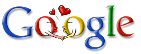 Google Logo - Valentine s Day