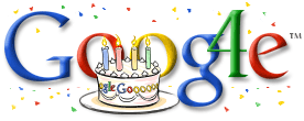 Google Logo - Google s 4th Birthday