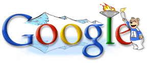 Google Logo - Winter Olympic Games Doodle