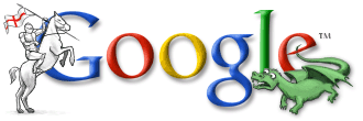 Google Logo - St. George s Day, UK