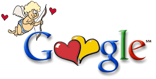 Google Logo - Valentine s Day