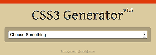 CSS3 Generator