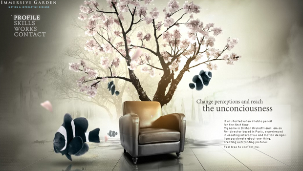 Immersive Garden Portfolio Design Immersive Garden Portfolio Design