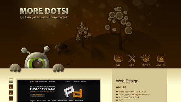 More Dots Portfolio Design