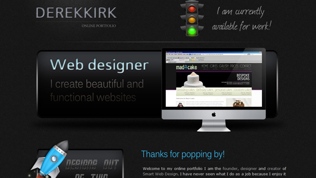 Derekkirk Portfolio Design