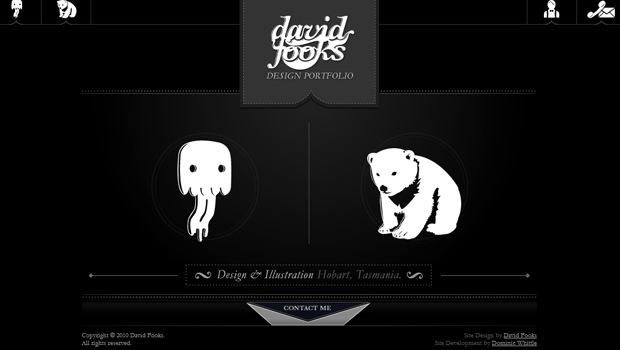 David Fooks Portfolio Design David Fooks Portfolio Design