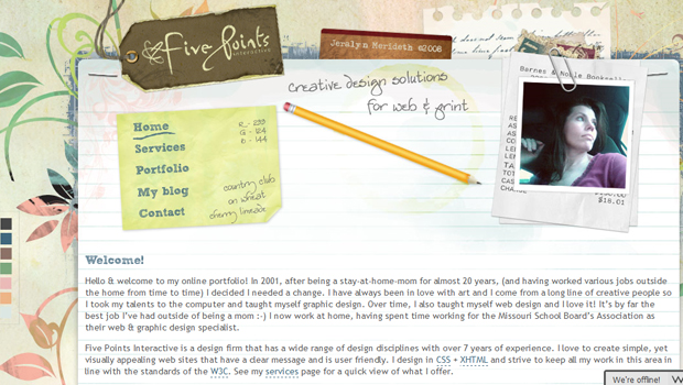 5pts interactive Portfolio Design 5pts interactive Portfolio Design